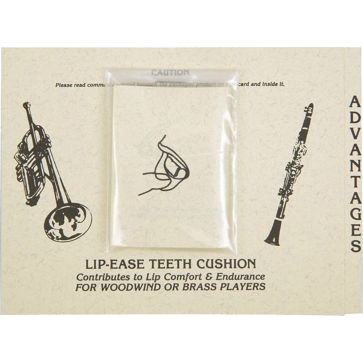 Lip-Ease Teeth Cushion by Bay Woodwinds Products