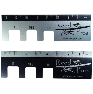 Compare Hand Made Oboe Reeds with Store Bought Reeds Enlarged