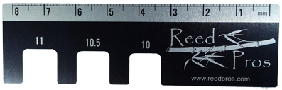 Reed Pros Combo Ruler and Gauge