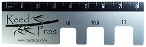 Reed Pros Combo Ruler and Gauge