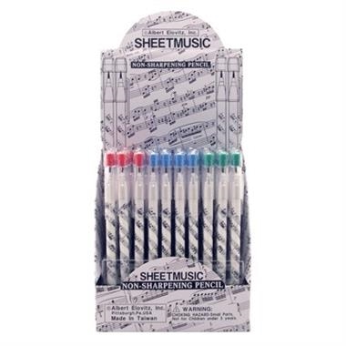 Sheet Music Multi-Point Stackable Non-Sharpening Pencil